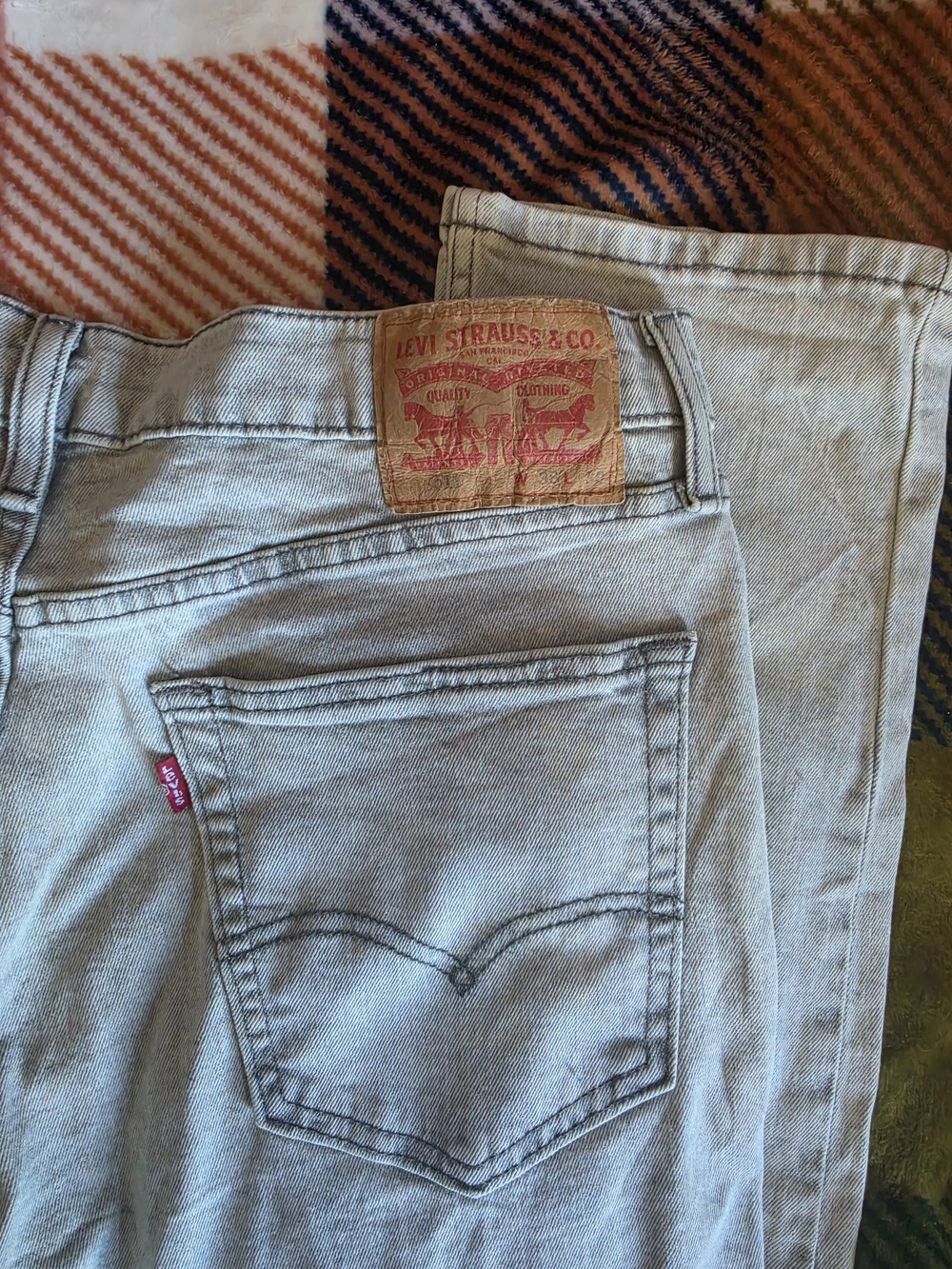 Levi's Men's Light Wash Jeans